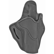 1791 OR Optic Ready, Belt Holster, Right Hand, Stealth Black Leather, Fits 1911 4
