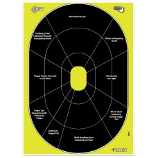 Allen EZ AIM Non-Adhesive, Handgun Trainer, 12