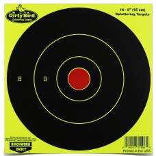 Birchwood Casey Dirty Bird Target, Round Bullseye, 6
