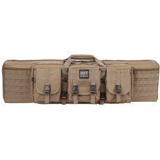 Bulldog Cases Deluxe Tactical Rifle Case, Fits Single Rifle, Three Front Acc. Pockets, Large Main Front Pocket, Back Pack Straps, 36