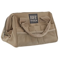 Bulldog Cases Tactical, Range Bag, Tan, Nylon, Medium BDT405T