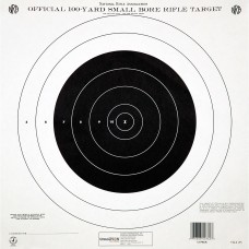Champion Traps & Targets GTQ4 NRA Target, 100 Yard Single Bullseye, 12 Pack 40762