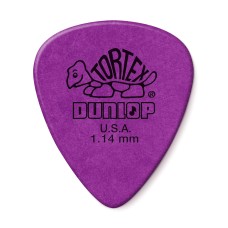 Dunlop TORTEX Standard 1.14mm Purple Pack of 12 Picks