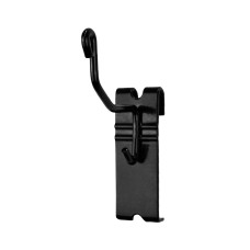 Gun Storage Solutions Firearm Hangers, Gridwall Gun Cradles, Vinyl Coated, Black GRIDGCRDL10