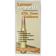 Lyman Load Data Book 270, 7mm Calibers