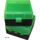 MTM Case-Gard Hinge Top Ammo Box 100 Rounds 22-250 Rem, 243 Win, 308 Win