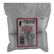 Pro-Shot Products Patches, Patch, .270-.38Cal, 250/Pack, Bag 2-250