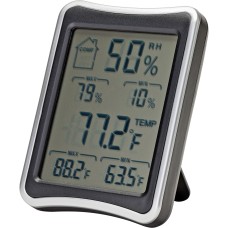 SnapSafe Hygrometer, Black 75909