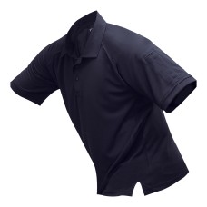 Vertx Coldblack Short Sleeve Polo Shirt, Navy, Polyester, Large F1 VTX4000P NV LARGE